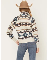 Shyanne Women's Southwestern Print 1/2 Zip Pullover