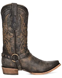 Corral Men's Embroidered and Harness Western Boots - Snip Toe
