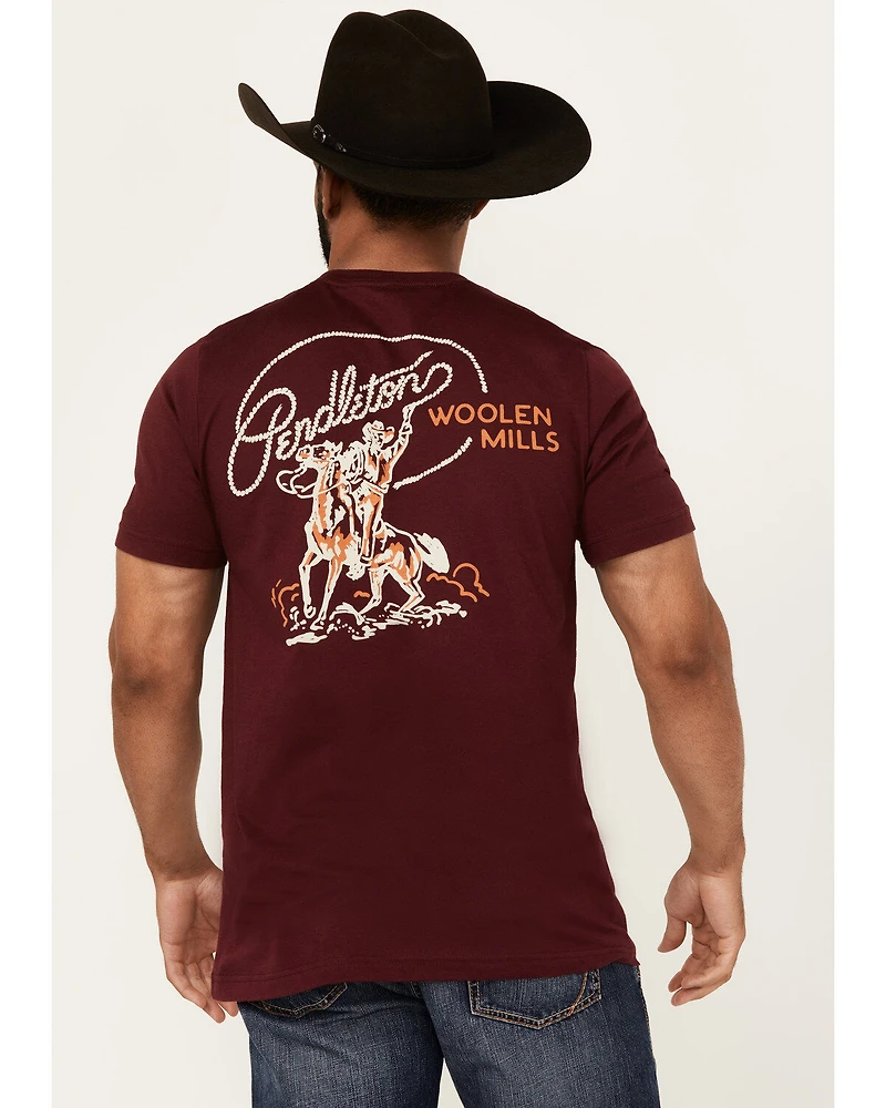 Pendleton Men's Boot Barn Exclusive Rancher Short Sleeve Graphic T-Shirt
