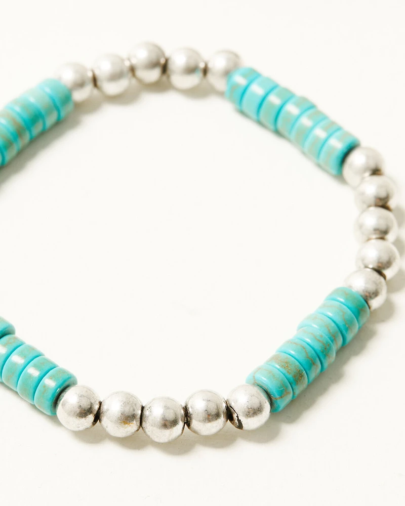 Idyllwind Women's Amberwood Navajo pearl Bracelet Set - 4 Piece
