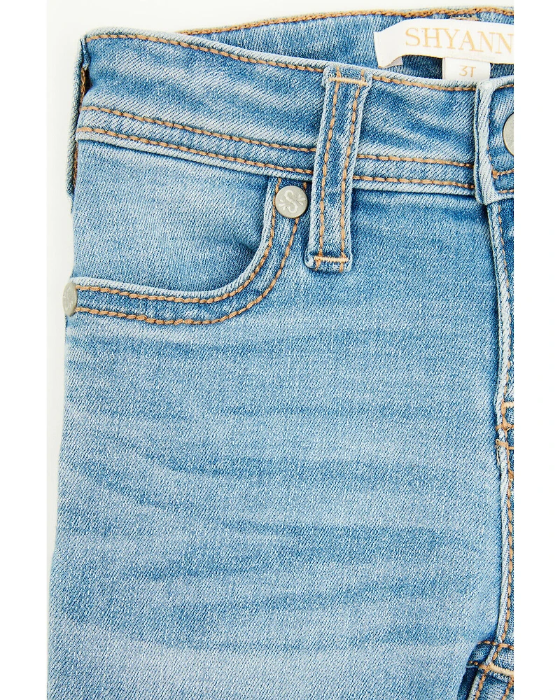 Shyanne Toddler Girls' Light Wash Shayla Bootcut Denim Jeans
