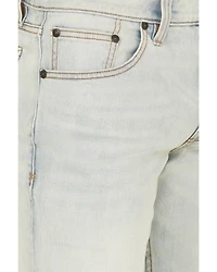 Brothers and Sons Men's Gunsmoke Wash Tucker Slim Straight Stretch Denim Jeans