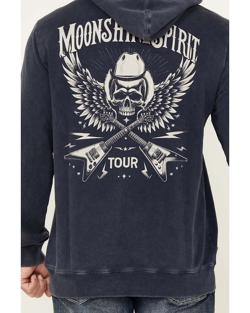 Moonshine Spirit Men's Washed Away Hooded Sweatshirt