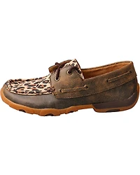 Twisted X Boots Women's Cheetah Print Driving Mocs