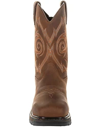 Georgia Boot Men's Carbo-Tec LT Waterproof Western Work Boots - Steel Toe