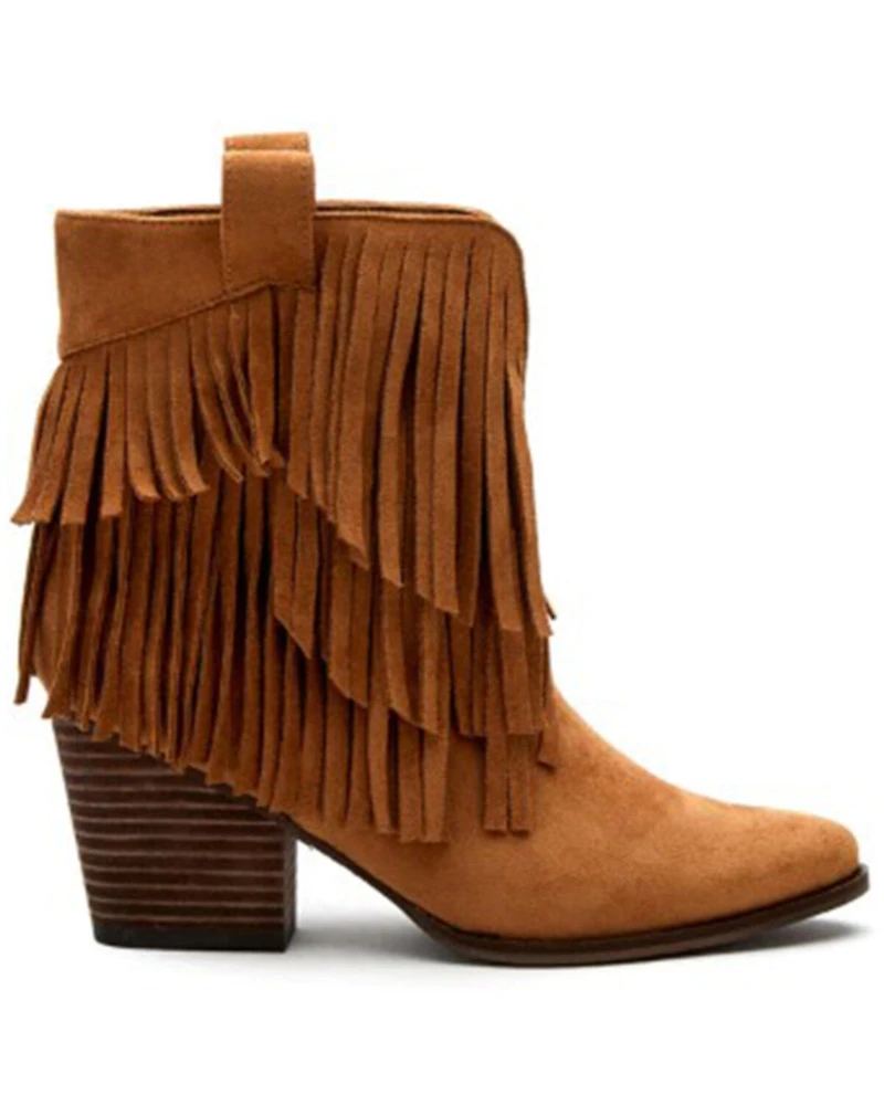 Matisse Women's Logan Saddle Western Boots - Round Toe