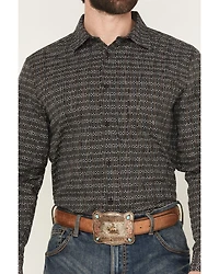 Gibson Trading Co Men's Bug Out Plaid Print Long Sleeve Button-Down Stretch Western Shirt