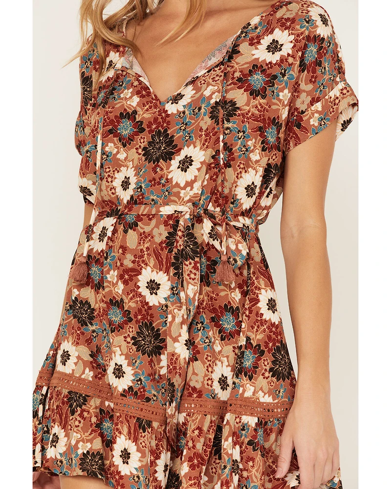 Shyanne Women's Floral Print Ruffle Dress