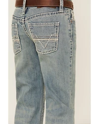 Rock & Roll Denim Boys' Two Tone Bootcut Jeans
