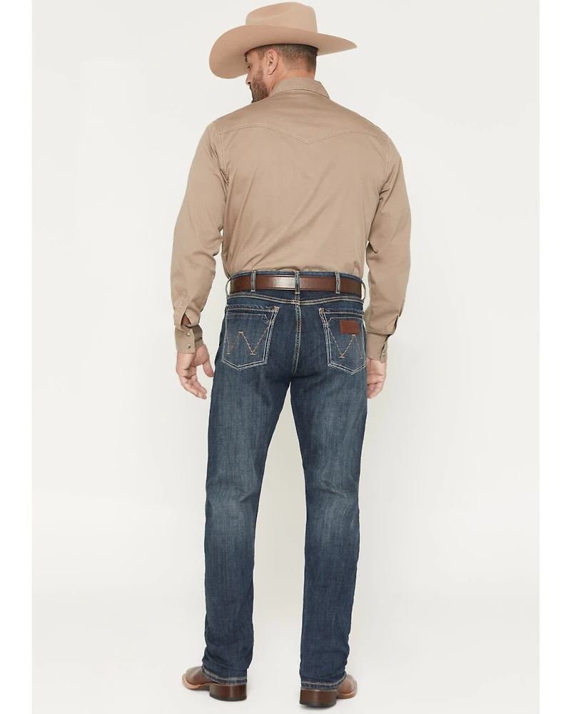 Wrangler 20X Men's Midland 42 Vintage Slim Bootcut Jeans