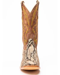 Cody James Men's Exotic Python Western Boots - Broad Square Toe