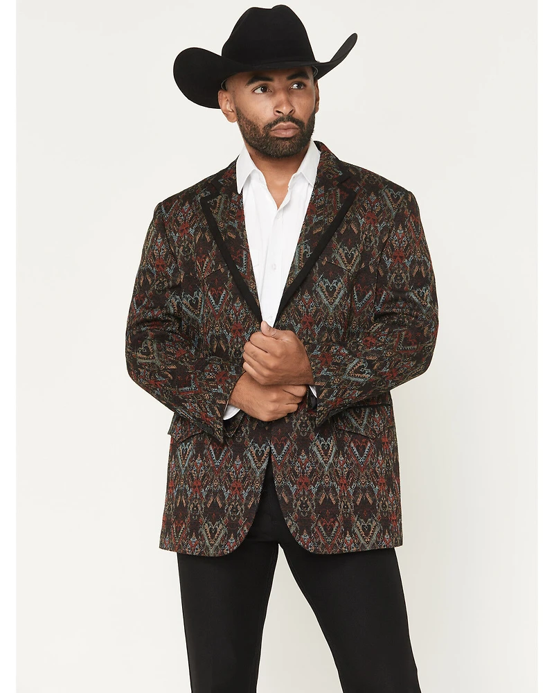 Cody James Black 1978™ Men's Tapestry Button-Down Sportcoat