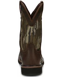 Justin Men's Trekker Waterproof Western Work Boots - Soft Toe