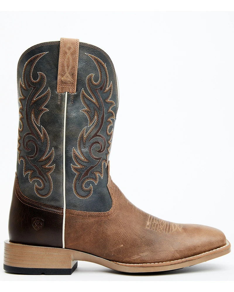 Ariat Men's Lasco Ultra Light Western Performance Boots - Broad Square Toe