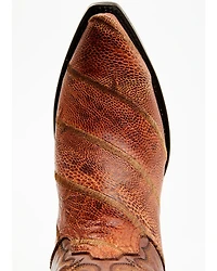 Dan Post Men's Exotic Ostrich Leg Western Boots - Snip Toe