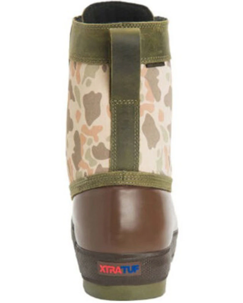 Xtratuf Men's 8" Insulated Legacy Lace-Up Boots - Round Toe
