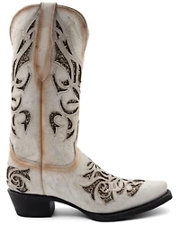 Ferrini Women's Sasha Inlay Western Boots - Snip Toe