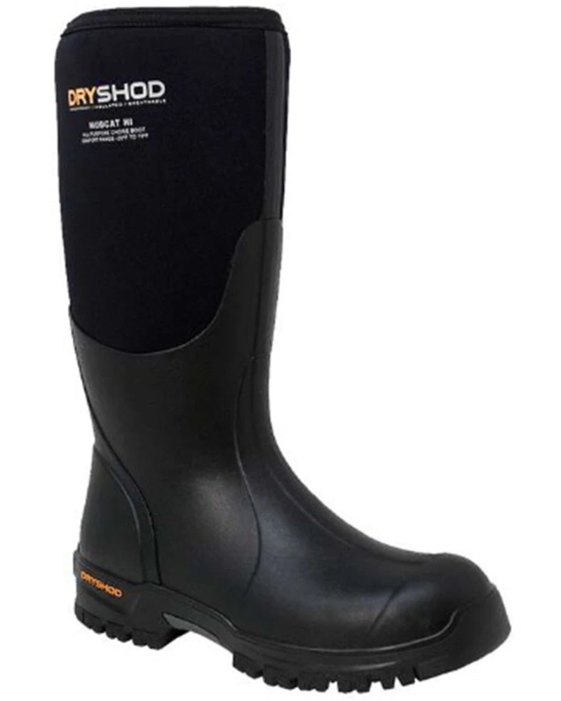 Dryshod Men's Mudcat High Rugged Knee Work Boots - Round Toe