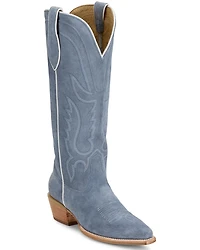 Tony Lama Women's Derby Liz Tall Western Boots - Snip Toe