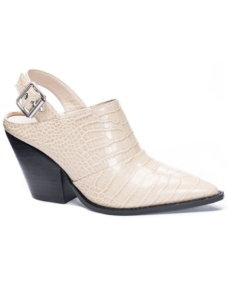 Chinese Laundry Women's Tilani Croc Print Fashion Mules - Snip Toe