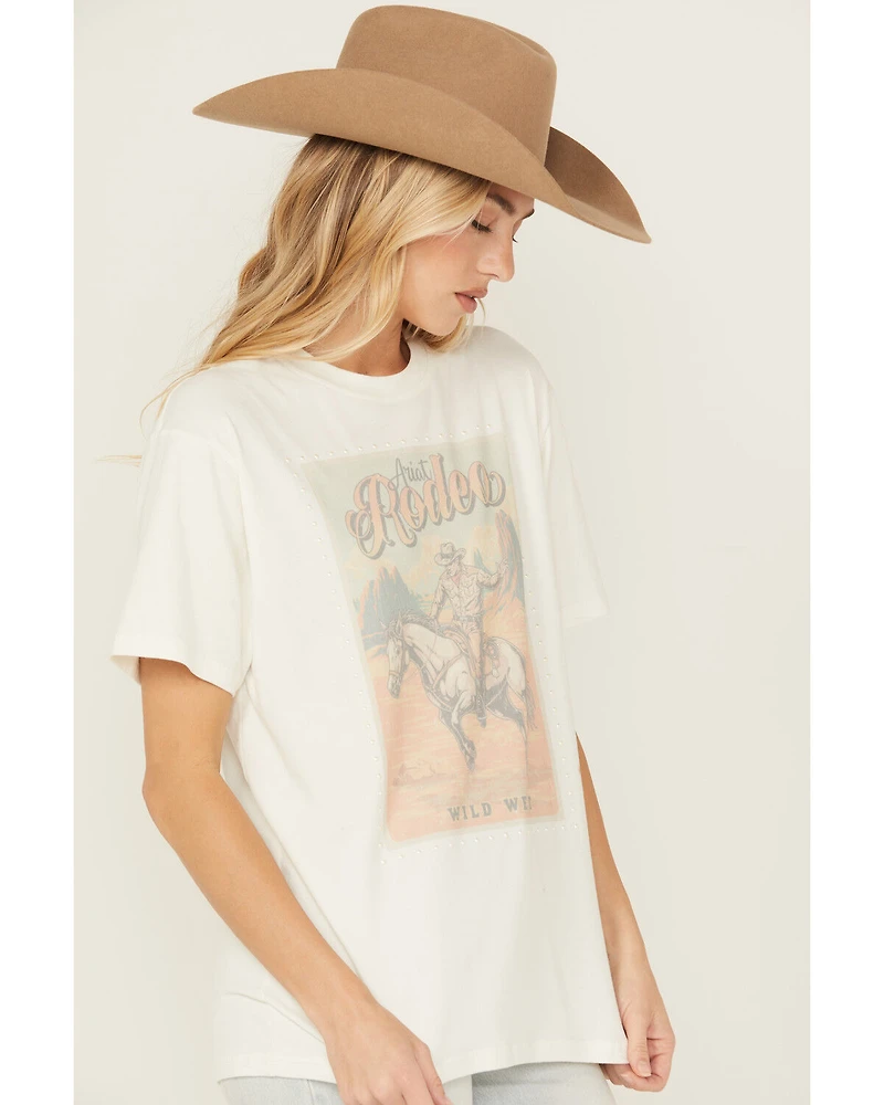 Ariat Women's Rodeo Pearl Short Sleeve Graphic Tee