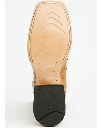 Ariat Men's Classic Cash Exotic Ostrich Western Boots - Broad Square Toe