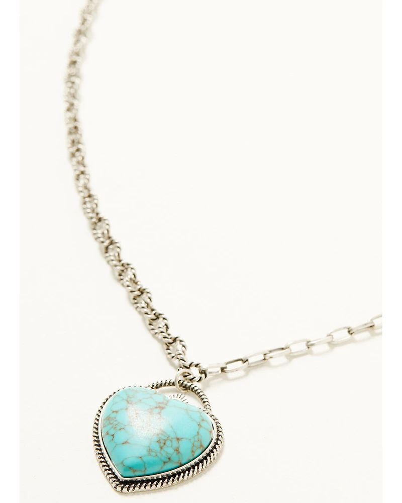 Shyanne Women's Wildheart Heart Charm Necklace