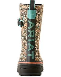 Ariat Women's Kelmarsh Butterfly Print Waterproof Rubber Boots - Round Toe
