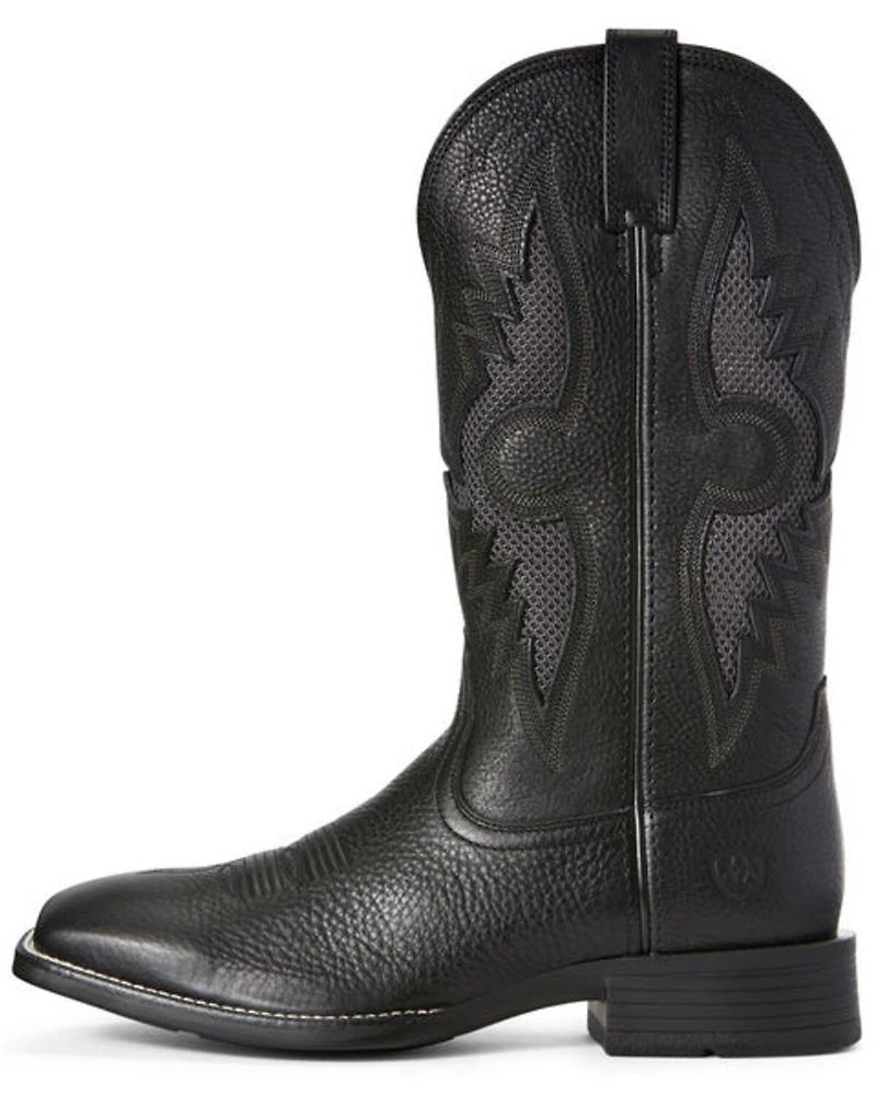 Ariat Men's Solado VentTEK Western Performance Boots - Broad Square Toe
