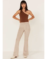 Shyanne Women's Faux Suede Flare Pants