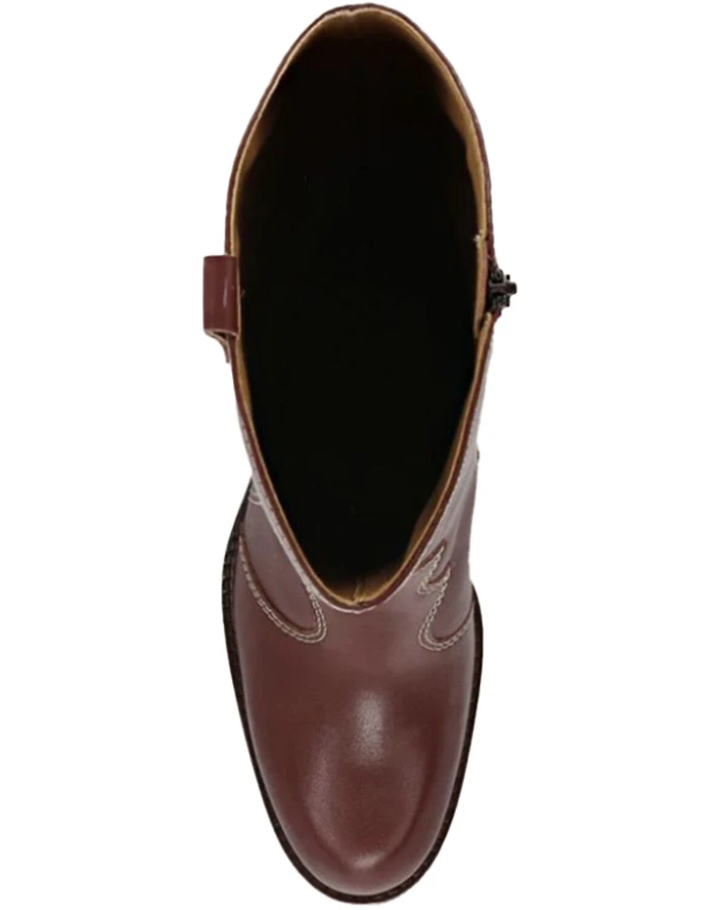 Frye Women's Corinne Tall Deco Stitch Fashion Boots - Round Toe