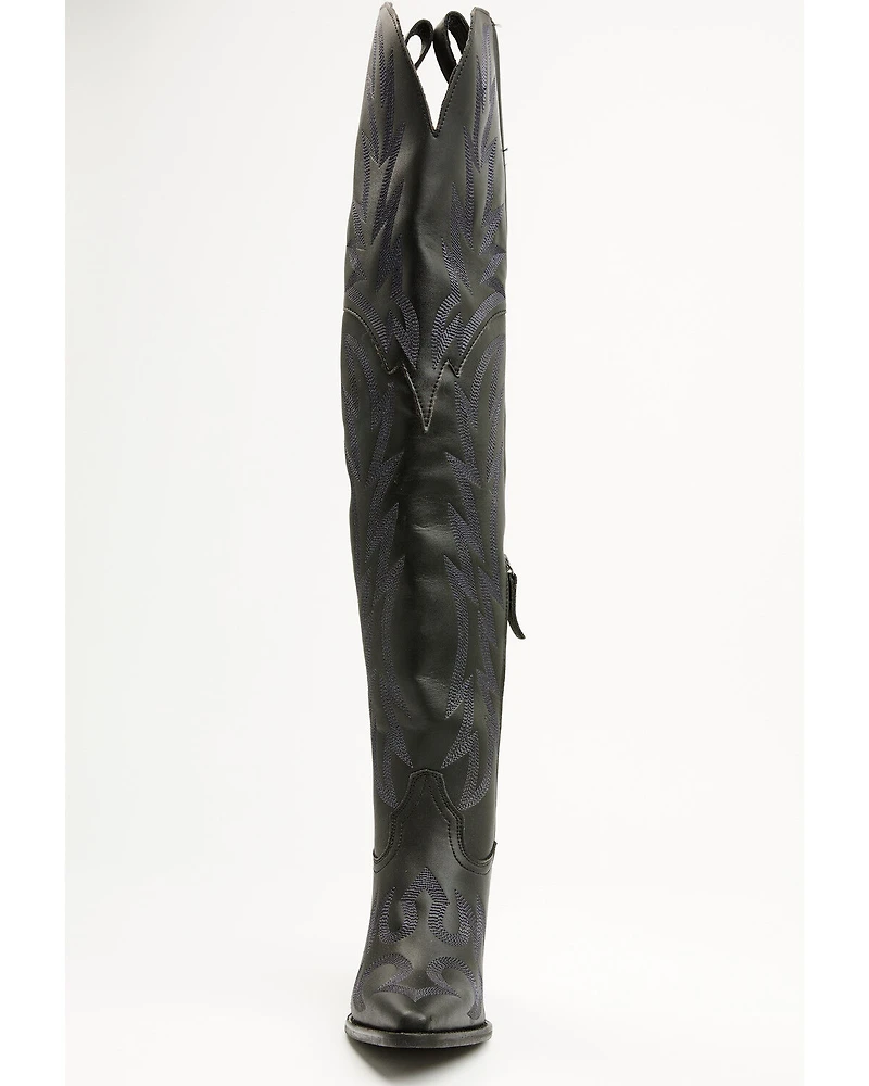 Dingo Women's Diva Over The Knee Tall Western Boots - Snip Toe