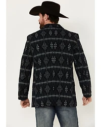 Rock & Roll Denim Men's Southwestern Print Modern Fit Sportcoat