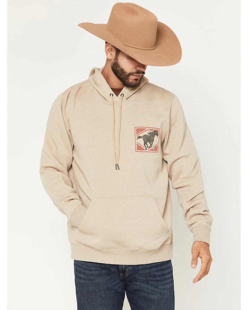 Wrangler Men's Logo Hooded Sweatshirt