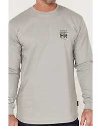 Cody James Men's FR Desperado Skull Graphic Long Sleeve Work T-Shirt
