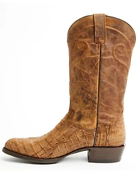 Dan Post Men's Exotic Caiman Makara Tall Western Boots - Round Toe