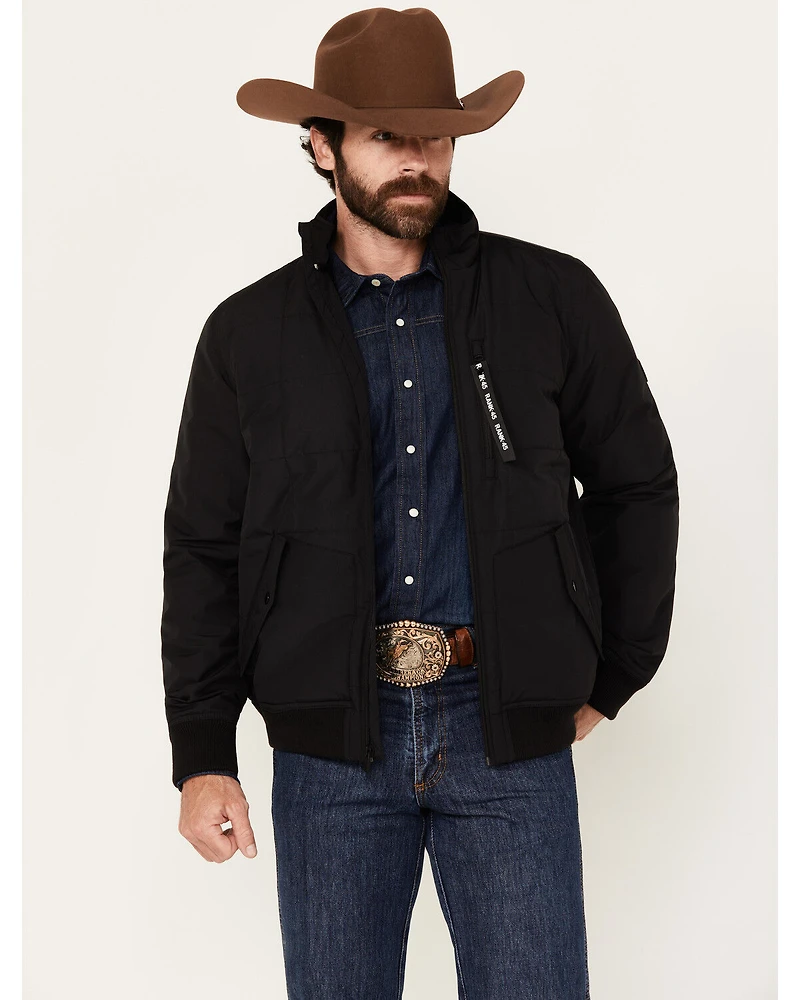 RANK 45® Men's Bart Solid Super Quilted Puffer Jacket