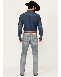 Cody James Men's Stampede Wash Jackson Slim Straight Stretch Denim Jeans