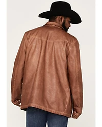 Moonshine Spirit Men's Garment Dye Moto Jacket