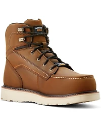 Ariat Men's 6" Wedge Rebar Waterproof Moc Work Boots - Composite Toe