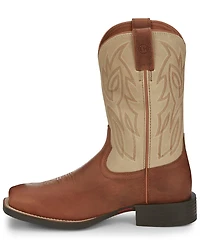 Justin Men's Canter Work Boots - Steel Toe