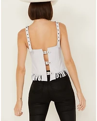 Understated Leather Women's Finish Line Corset
