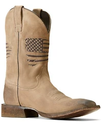 Ariat Men's Circuit Patriot Western Boots - Broad Square Toe