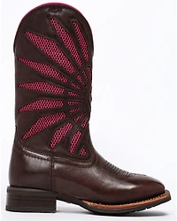 Shyanne Women's Xero Gravity Mesh Panel Western Boots - Square Toe