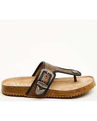 Very G Women's Texas Embossed Sandals
