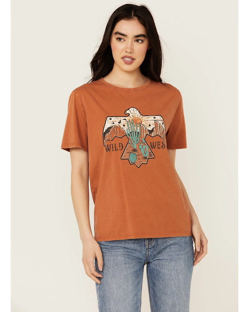 Rock & Roll Denim Women's Desert Eagle Short Sleeve Graphic Tee
