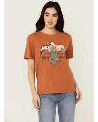 Rock & Roll Denim Women's Desert Eagle Short Sleeve Graphic Tee