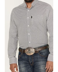 Ariat Men's Meyer Floral Print Long Sleeve Button-Down Western Shirt