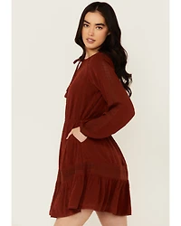 Idyllwind Women's Riker Long Sleeve Mini Dress