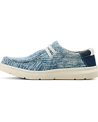 Ariat Boys' Washed Denim Hilo Casual Shoes - Moc Toe